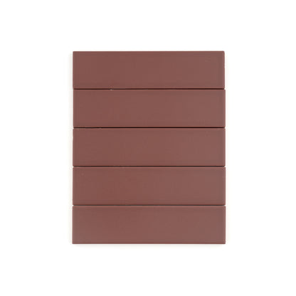 Red Red Wine 2x8 Ceramic Tile | Matte-Main Inventory-All Products,Solids,Under 10-Riad Tile
