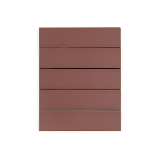 Red Red Wine 2x8 Ceramic Tile | Matte-Main Inventory-All Products,Solids,Under 10-Riad Tile