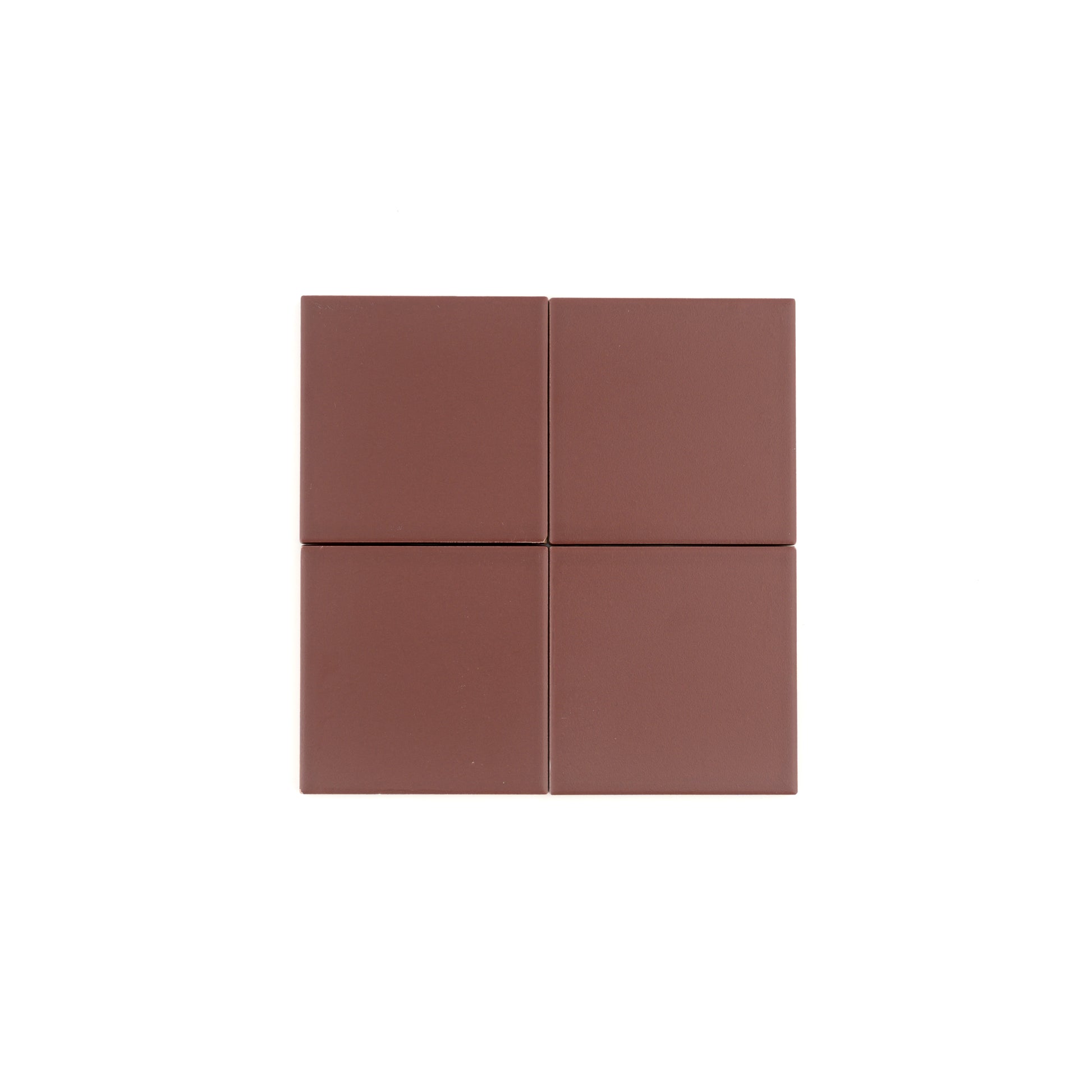 Red Red Wine 4x4 Ceramic Tile | Matte-Main Inventory-All Products,Solids,Under 10-Riad Tile
