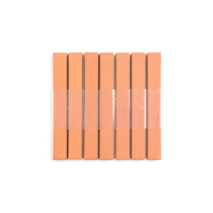 Sample: Red Terracotta Sticks Mosaic Tile-Sample-Sample-Riad Tile