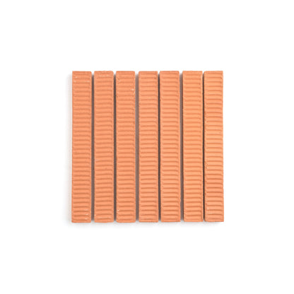 Red Terracotta Sticks Mosaic Tile 1x8-Main Inventory-All Products,New Arrivals,Solids,Terracotta-Riad Tile