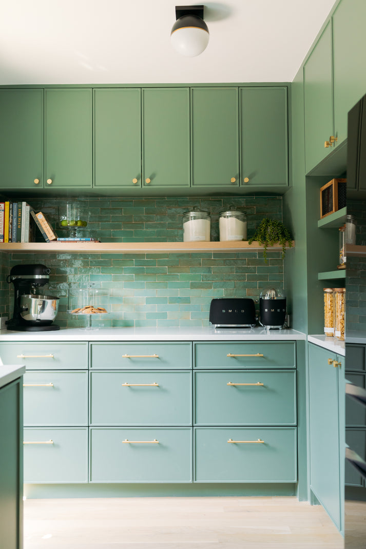 Sea Green 2x6 Thin Bejmat Zellige Tile-Main Inventory-All Products,Solids,Zellige Tile-Riad Tile