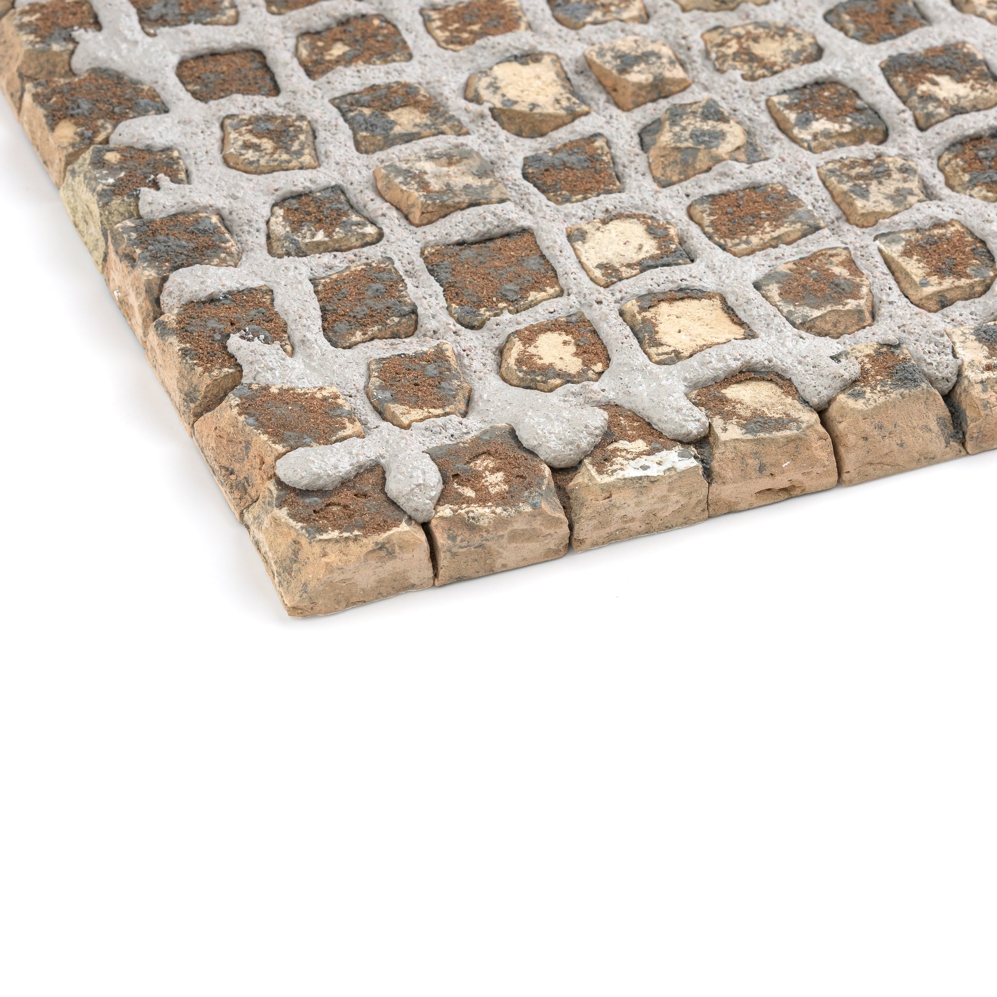 Snow & Black Zellige 1" Checkerboard Mosaic-Main Inventory-All Products,New Arrivals,Patterns,Zellige Tile-Riad Tile