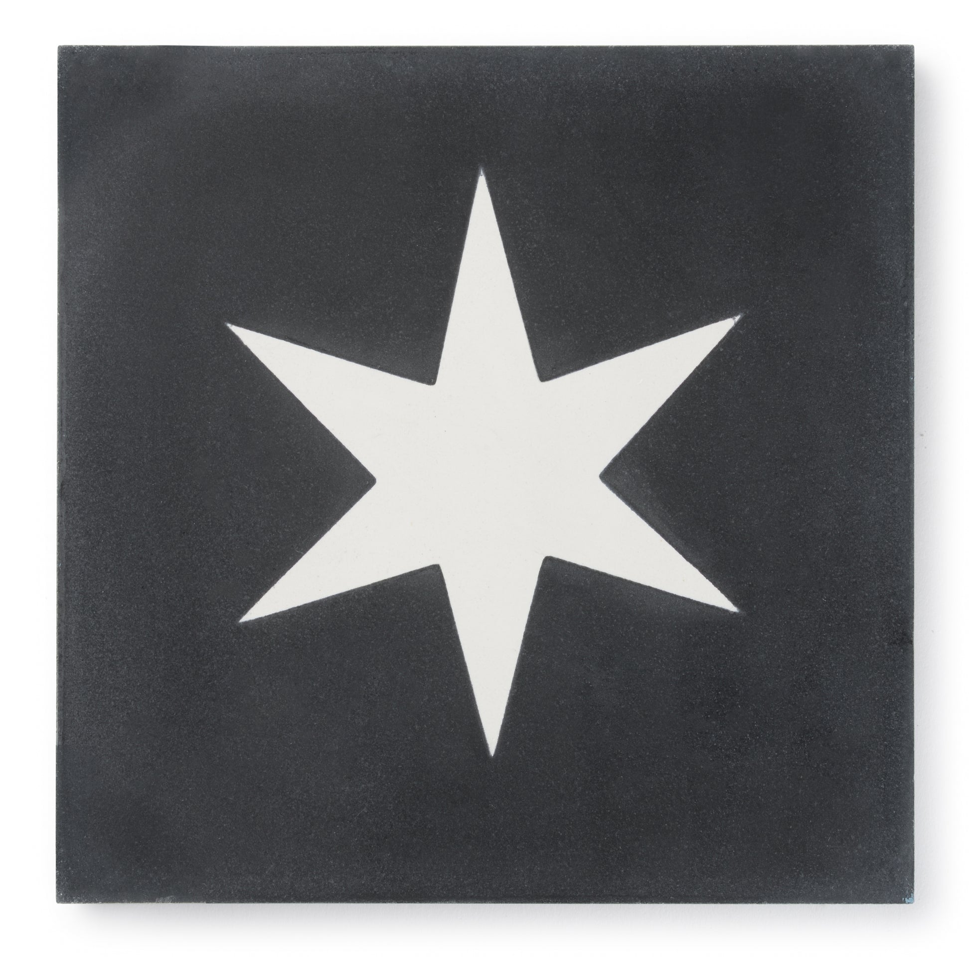 Sample: Superstar Black Cement Tile-Sample-Sample-Riad Tile