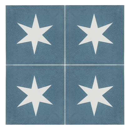Superstar Blue Cement Tile-Main Inventory-All Products,Patterns,Under 10-Riad Tile