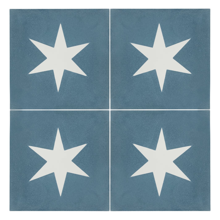 Superstar Blue Cement Tile-Main Inventory-All Products,Patterns,Under 10-Riad Tile