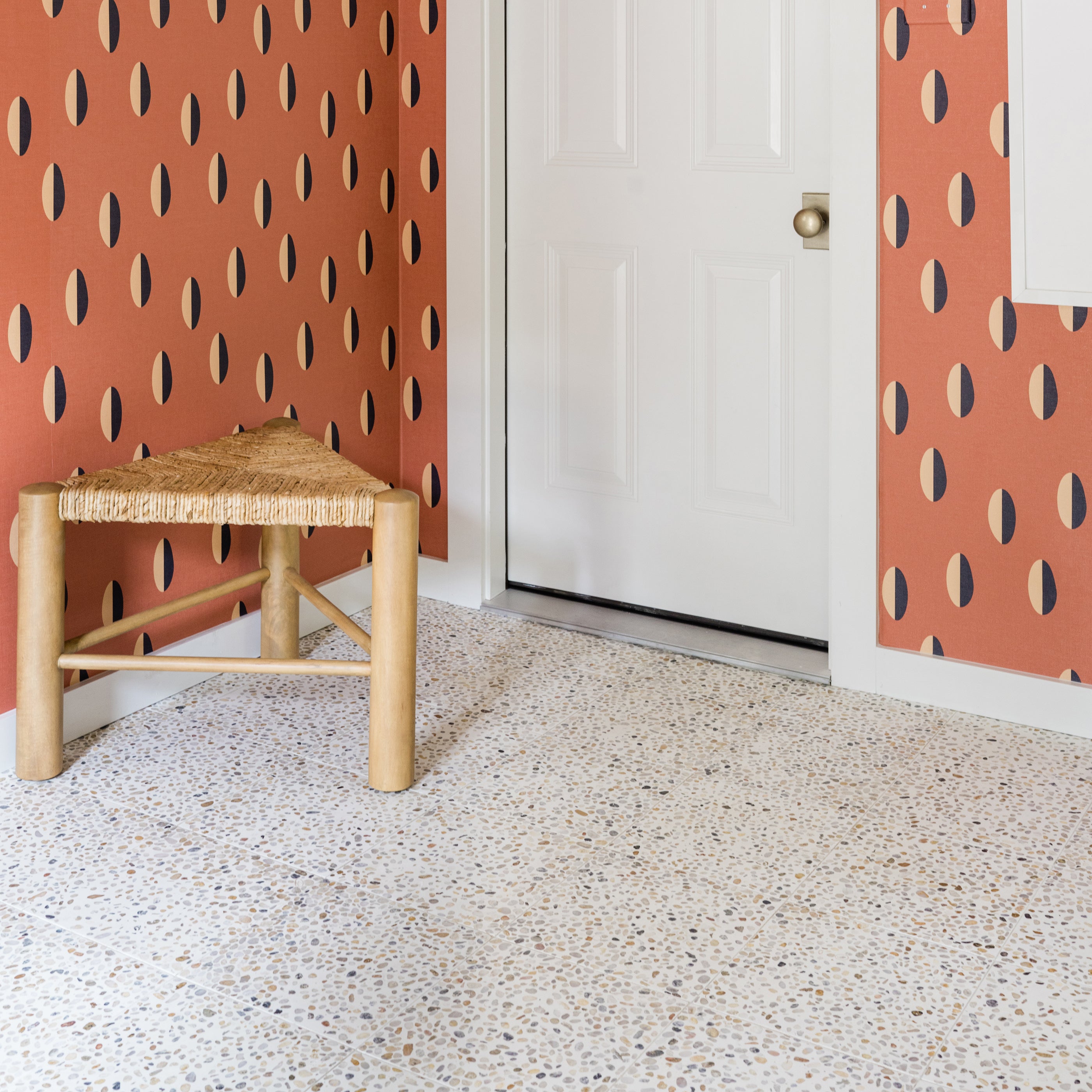 Terra 12x12 Terrazzo Tile-Terrazzo, installed on floor-Riad Tile