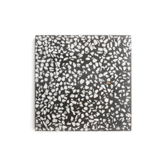 Black 12x12 Terrazzo Tile