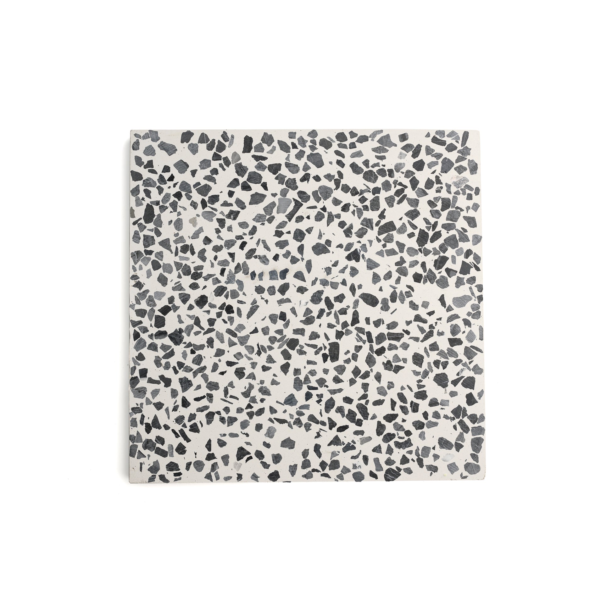 Black & White 12x12 Terrazzo Tile-Main Inventory-All Products,Terrazzo-Riad Tile