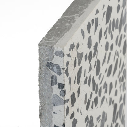 Black & White 12x12 Terrazzo Tile-Main Inventory-All Products,Terrazzo-Riad Tile
