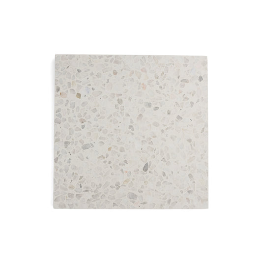 Sample: White Terrazzo Tile (1 sample)-Sample-Sample-Riad Tile