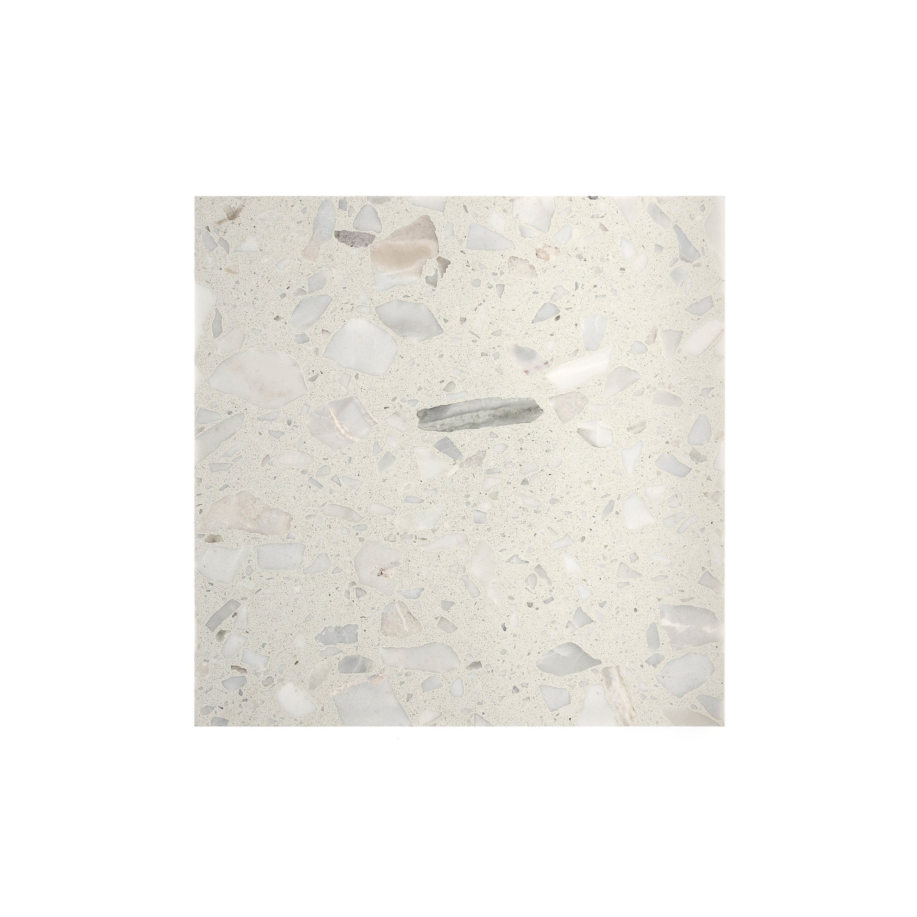 Vanilla ICE 12x12 Terrazzo Tile | Glossy