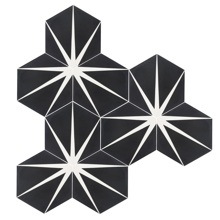 Trident Black Cement Tile-Main Inventory-All Products,Patterns,Under 10-Riad Tile