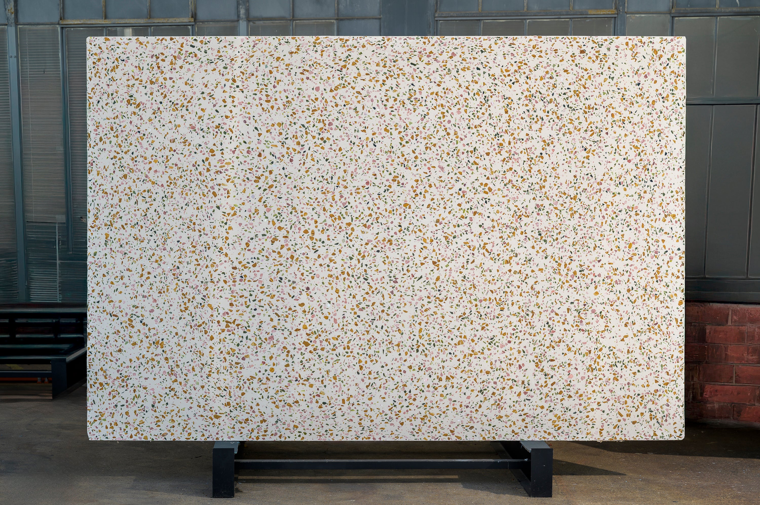 Turron Terrazzo Matte 106"x70" Slab-Main Inventory-All Products,Terrazzo-Riad Tile
