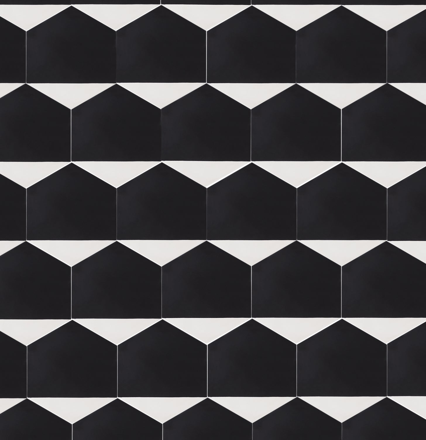 Sample: Vertex Black Cement Tile-Sample-Sample-Riad Tile