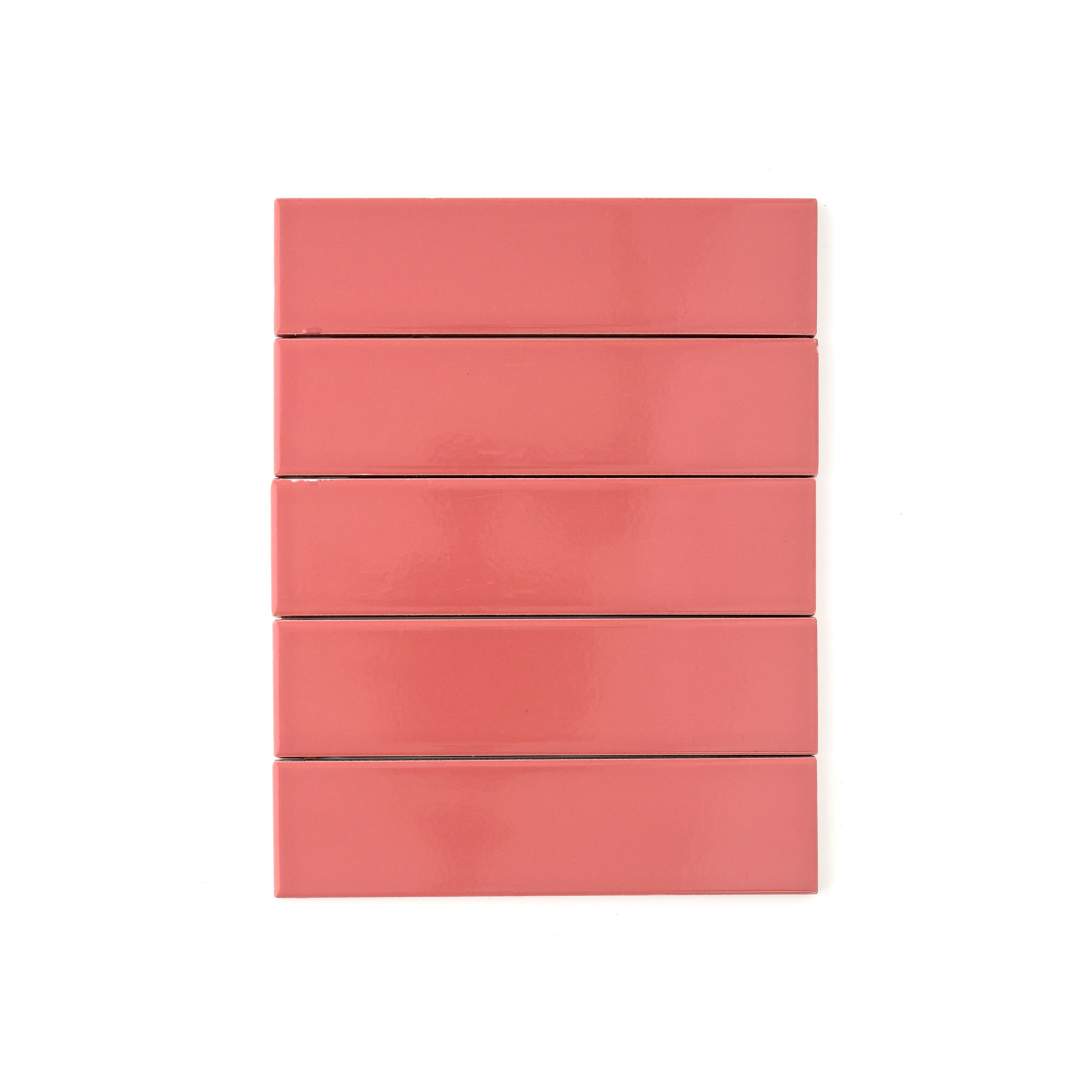 Watermelon Sugar 2x8 Ceramic Tile | Glossy