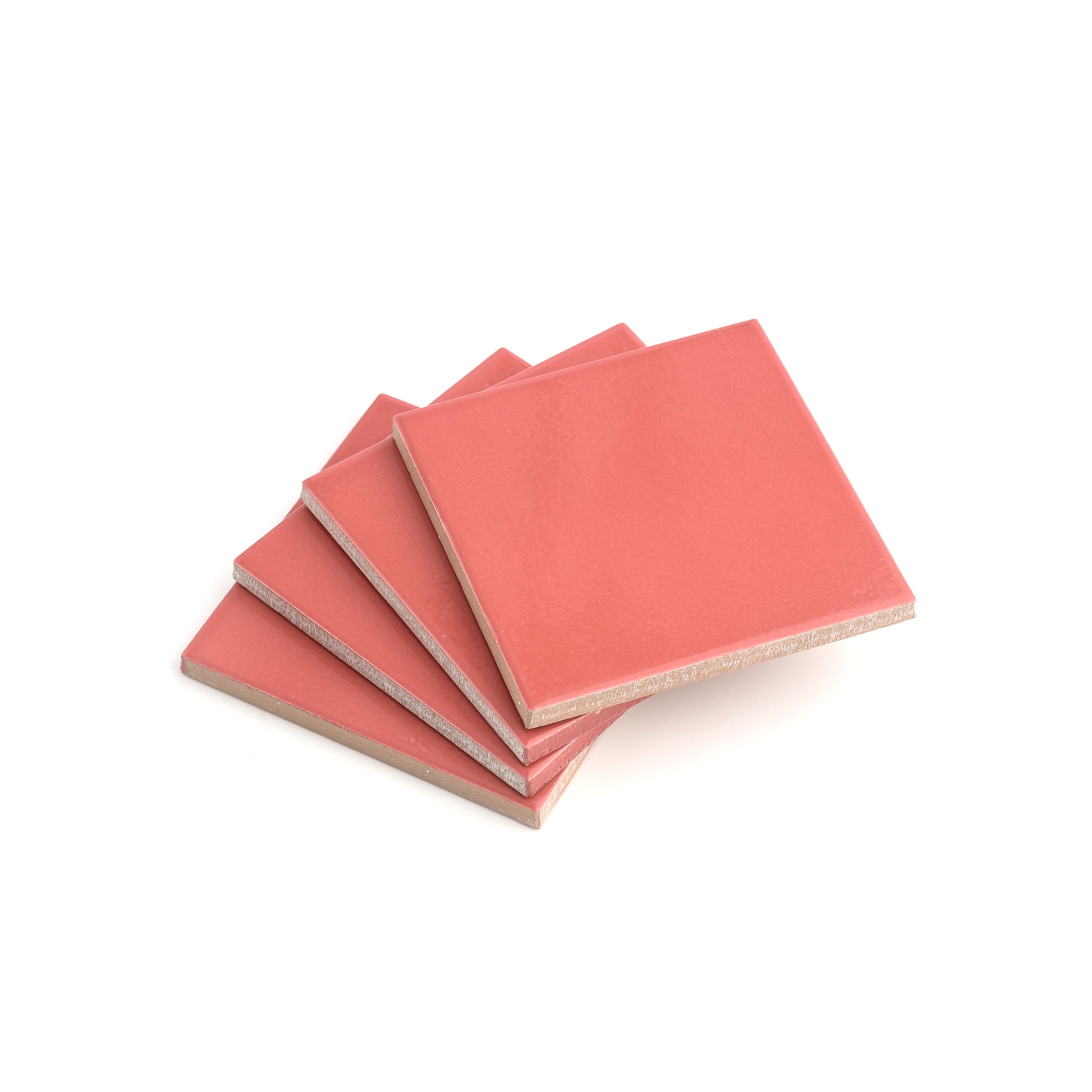 Watermelon Sugar 4x4 Ceramic Tile | Glossy-Main Inventory-All Products,Solids,Under 10-Riad Tile