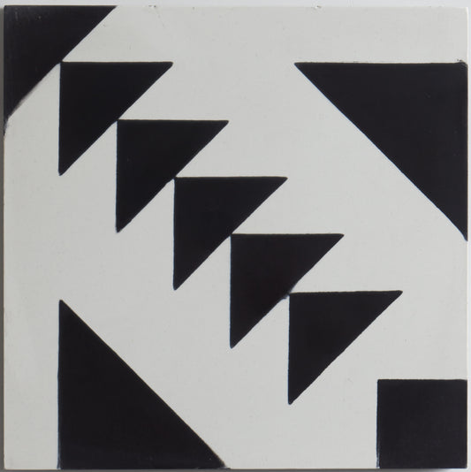 Sample: Zanzibar Black Cement Tile-Sample-Sample-Riad Tile