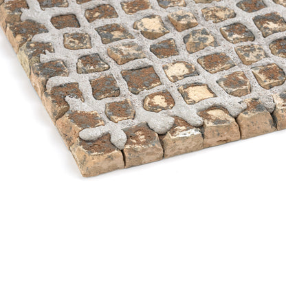 Snow & Black Zellige 1" Checkerboard Mosaic-Main Inventory-All Products,New Arrivals,Patterns,Zellige Tile-Riad Tile