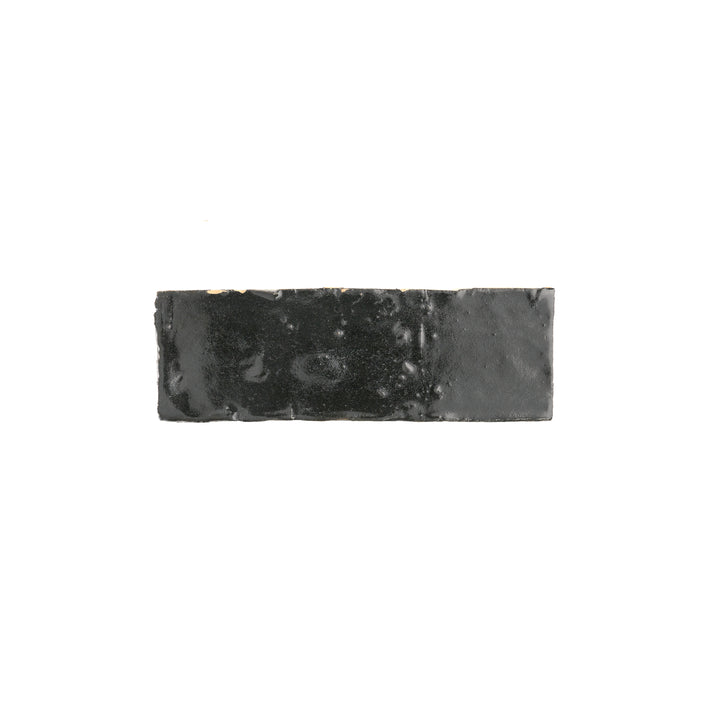 Sample: Black 2x6 Thin Bejmat Zellige Tile (1 sample piece)-Sample-Sample-Riad Tile