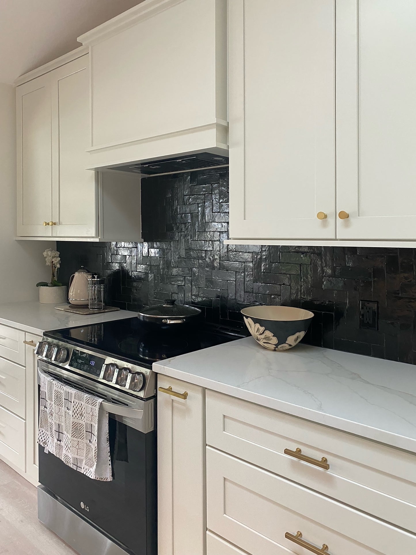 Black 2x6 Thin Bejmat Zellige Tile-Main Inventory-All Products,Solids,Zellige Tile-Riad Tile