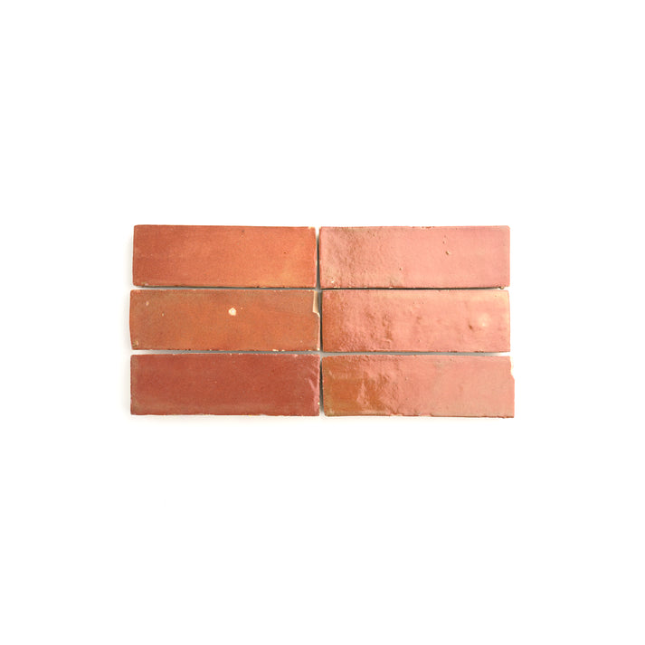 Coral 2x6 Thin Bejmat Zellige Tile-Main Inventory-All Products,Solids,Zellige Tile-Riad Tile
