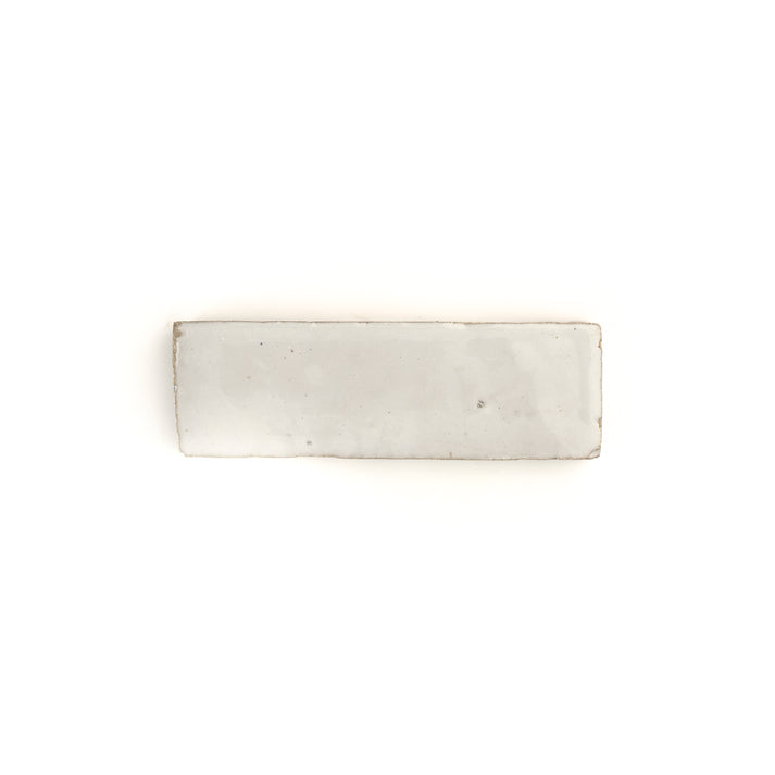 Sample: Natural White 2x6 Thin Bejmat Zellige Tile (1 sample piece)-Sample-Sample-Riad Tile