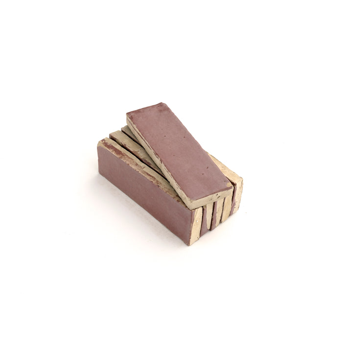 Rouge 2x6 Thin Bejmat Zellige Tile-Main Inventory-All Products,Solids,Zellige Tile-Riad Tile