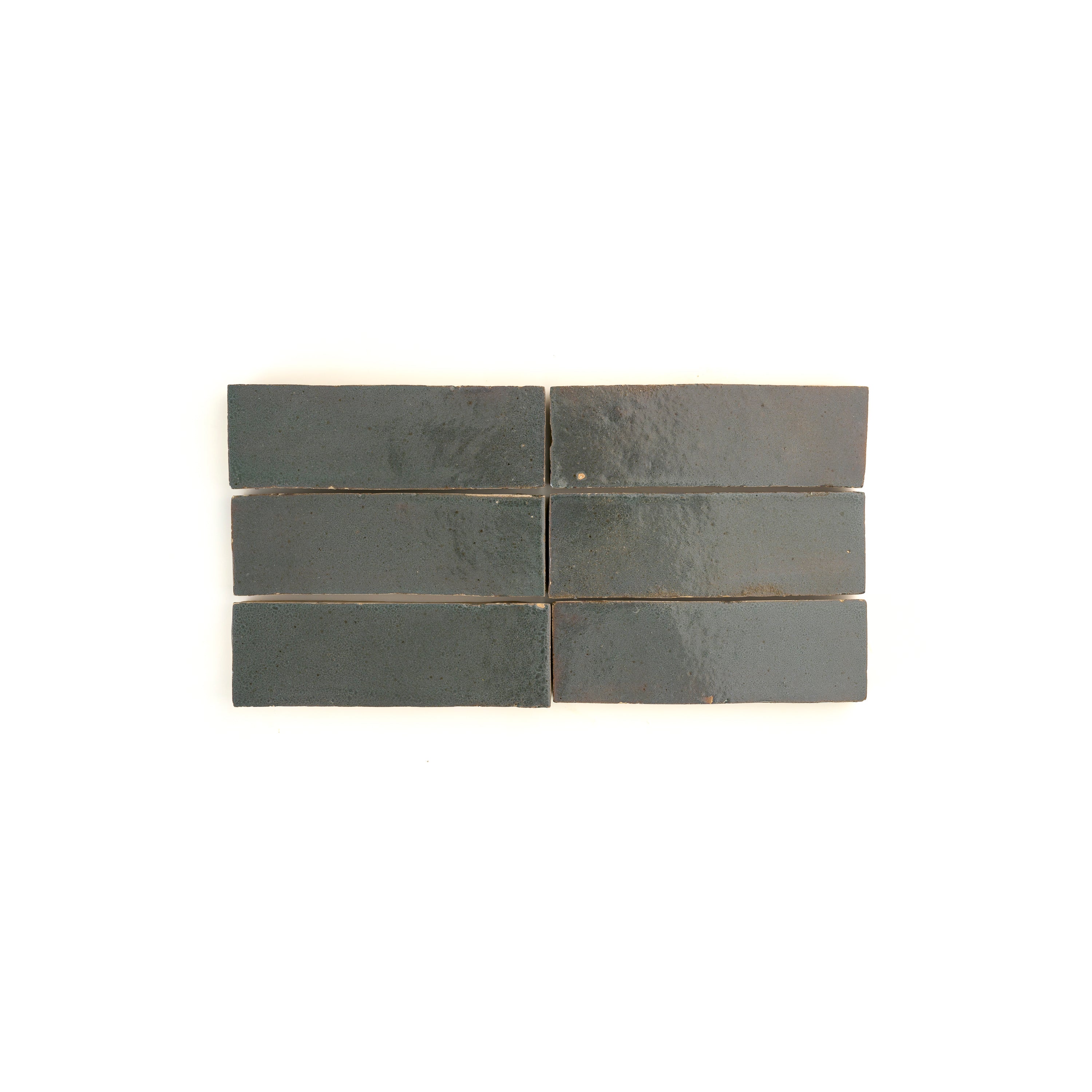 Steel Grey 2x6x1/2 Bejmat Zellige Tile