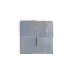 Belize Blue 4x4 Zellige Tile