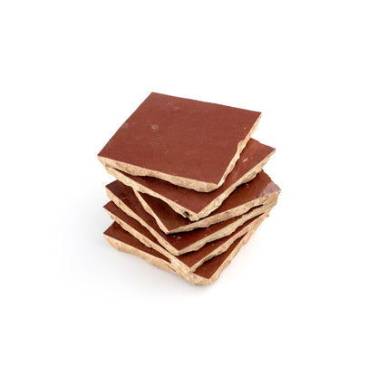 Coral 4x4 Zellige Tile-Main Inventory-All Products,Solids,Zellige Tile-Riad Tile