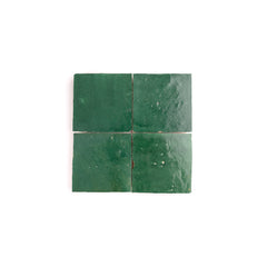 Emerald Green 4x4 Zellige Tile