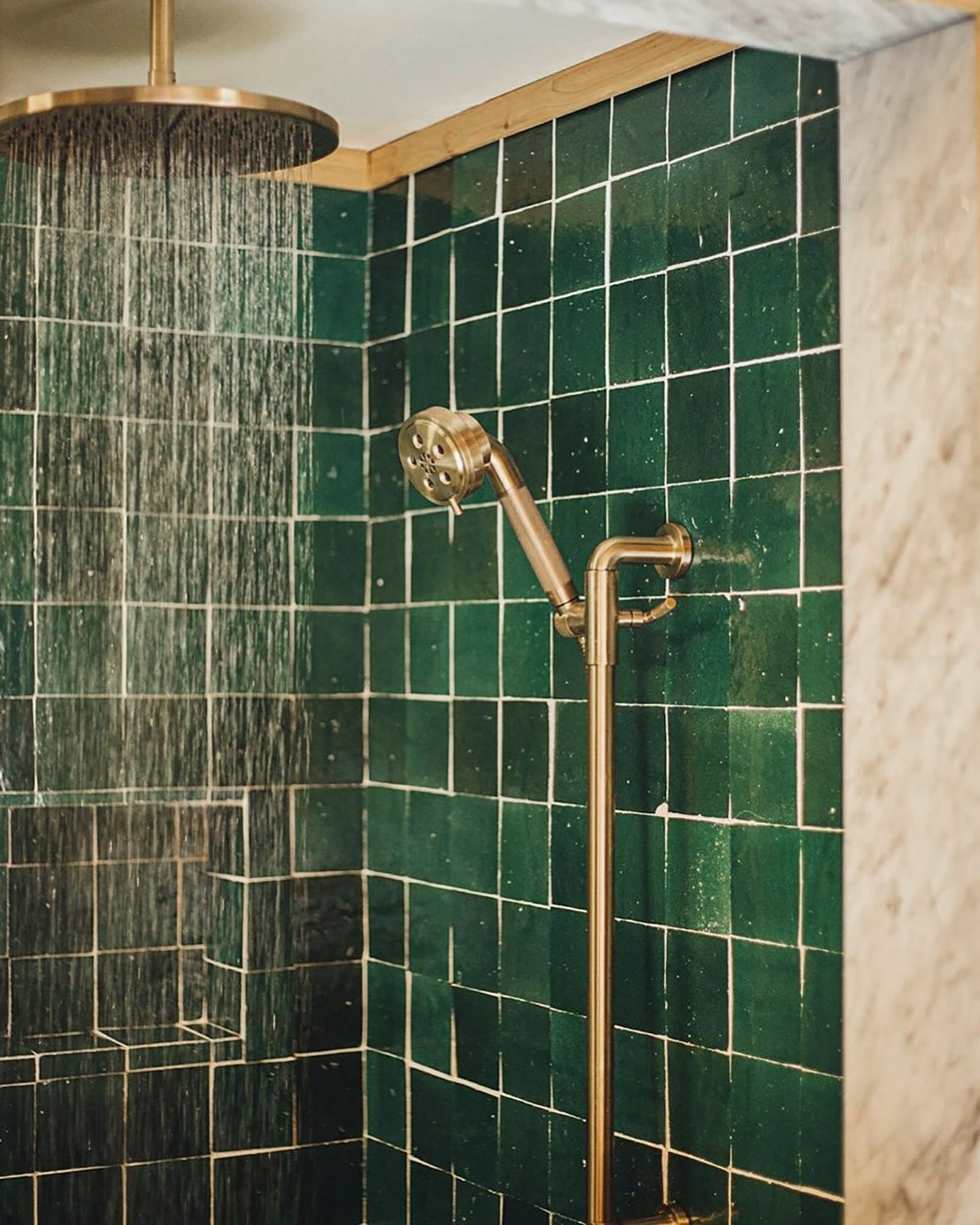 Emerald Green 4x4 Zellige Tile-Main Inventory-All Products,Solids,Zellige Tile-Riad Tile