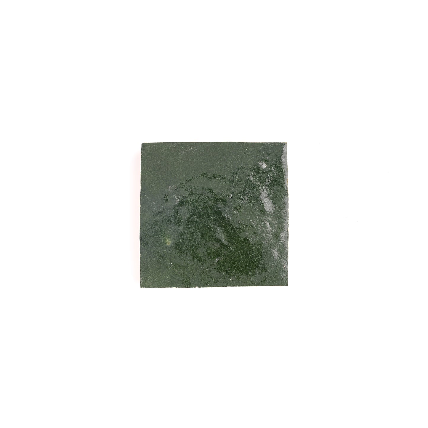 Sample: Forest Green 4x4 Zellige Tile (1 sample piece)-Sample-Sample-Riad Tile