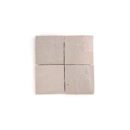 Glazed Clay 4x4 Zellige Tile-Main Inventory-All Products,Solids,Zellige Tile-Riad Tile