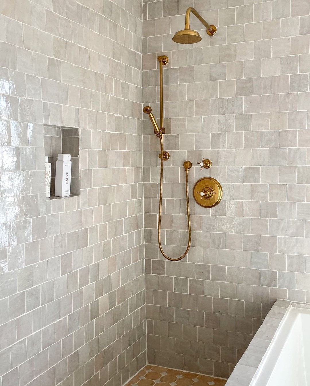 Natural White 4x4 Zellige Tile-Main Inventory-All Products,Solids,Zellige Tile-Riad Tile