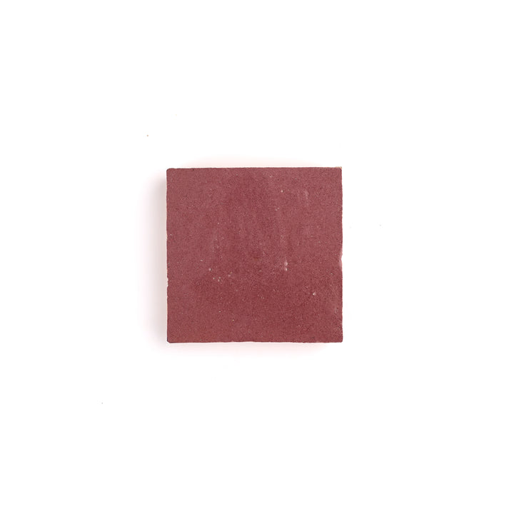 Sample: Rouge 4x4 Zellige Tile (1 sample piece)-Sample-Sample-Riad Tile