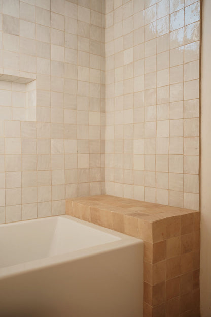 Unglazed Natural Terracotta 4x4 Zellige Tile-Main Inventory-All Products,Solids,Zellige Tile-Riad Tile