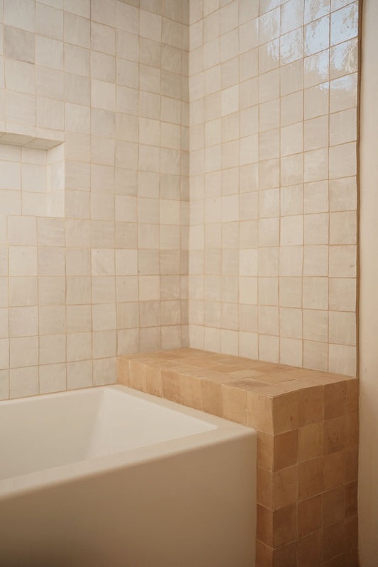 Unglazed Natural Terracotta 4x4 Zellige Tile-Main Inventory-All Products,Solids,Zellige Tile-Riad Tile