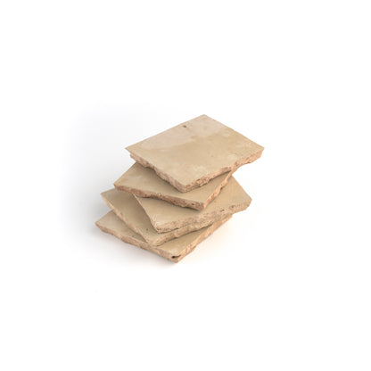 Unglazed Natural Terracotta 4x4 Zellige Tile-Main Inventory-All Products,Solids,Zellige Tile-Riad Tile