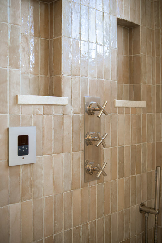 Glazed Clay 2x6 Thin Bejmat Zellige Tile-Main Inventory-All Products,Solids,Zellige Tile-Riad Tile