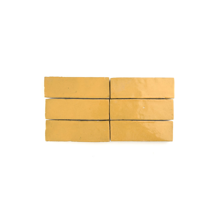 Goldfinch 2x6 Thin Bejmat Zellige Tile-Main Inventory-All Products,Solids,Zellige Tile-Riad Tile