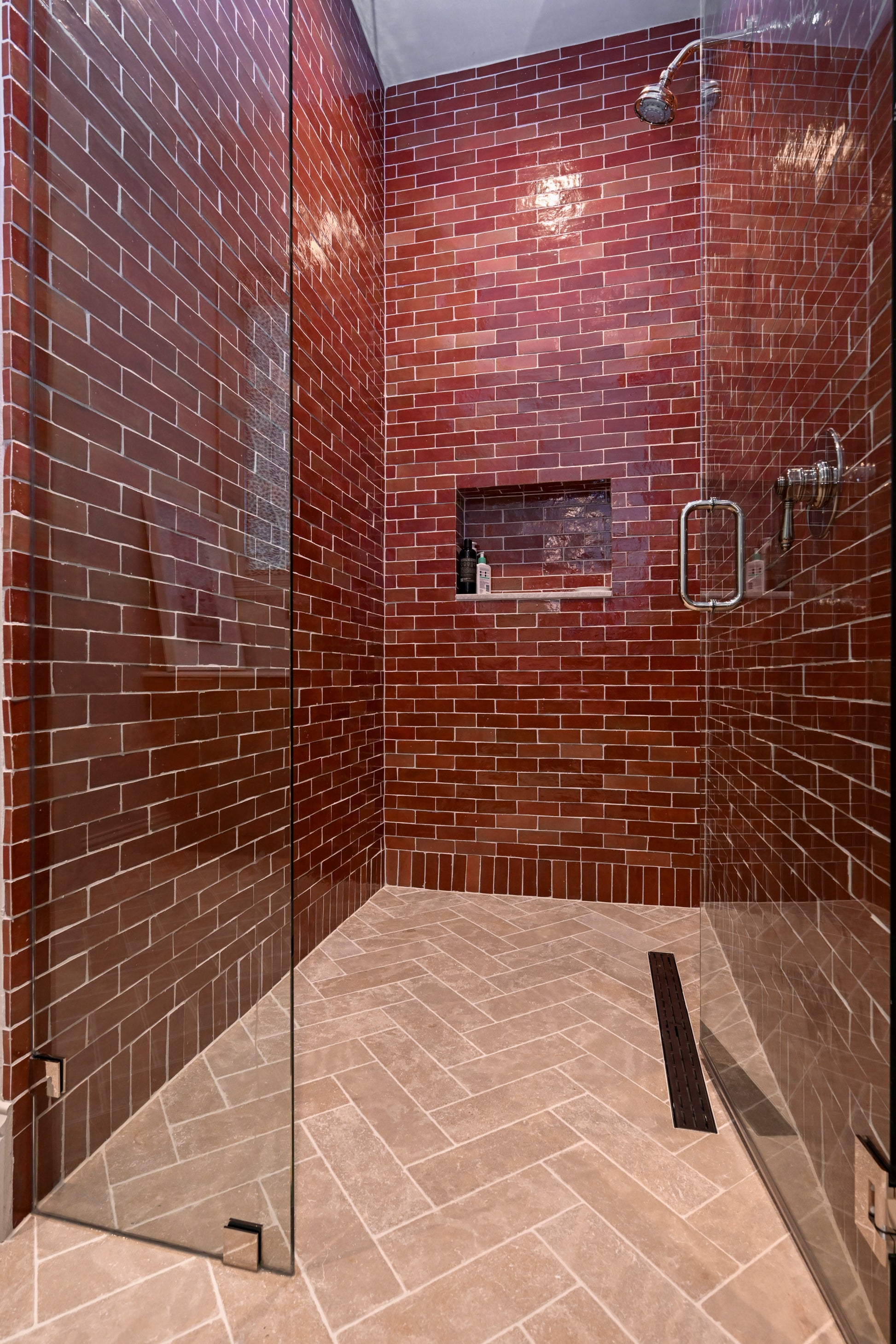 Merlot 2x6 Thin Bejmat Zellige Tile-Main Inventory-All Products,Solids,Zellige Tile-Riad Tile