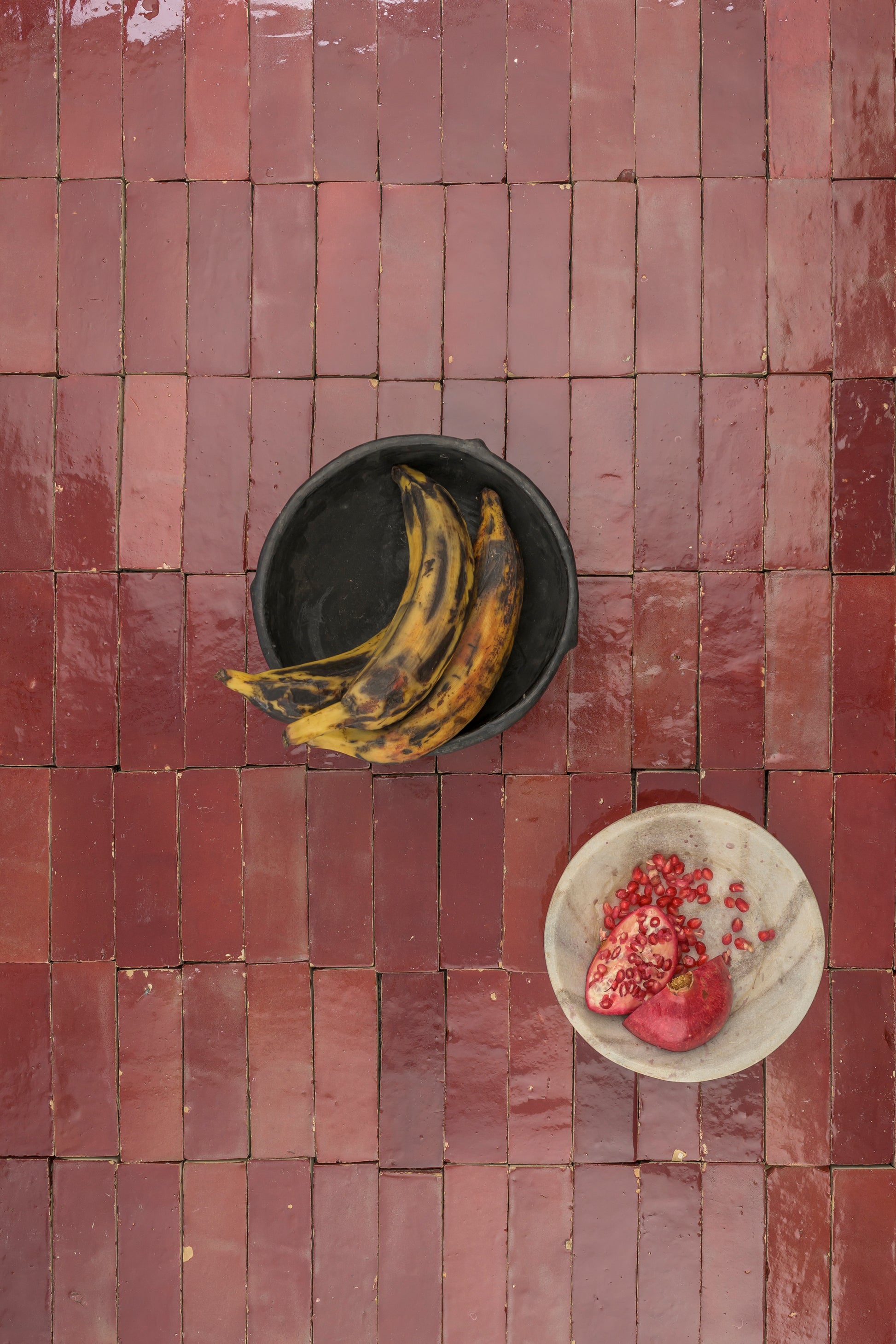 Merlot 2x6 Thin Bejmat Zellige Tile-Main Inventory-All Products,Solids,Zellige Tile-Riad Tile