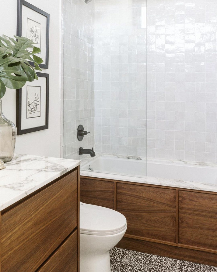 Snow White 4x4 Zellige Tile-Main Inventory-All Products,Solids,Zellige Tile-Riad Tile
