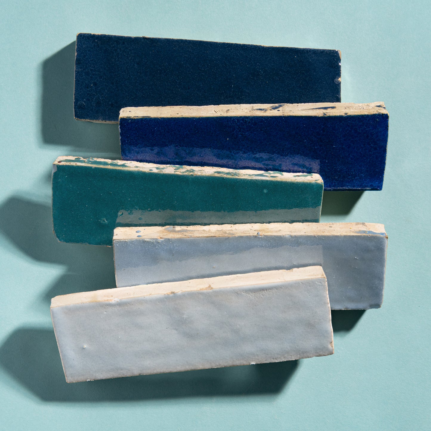 Sahara Mist Blue 2x6 Thin Bejmat Zellige Tile