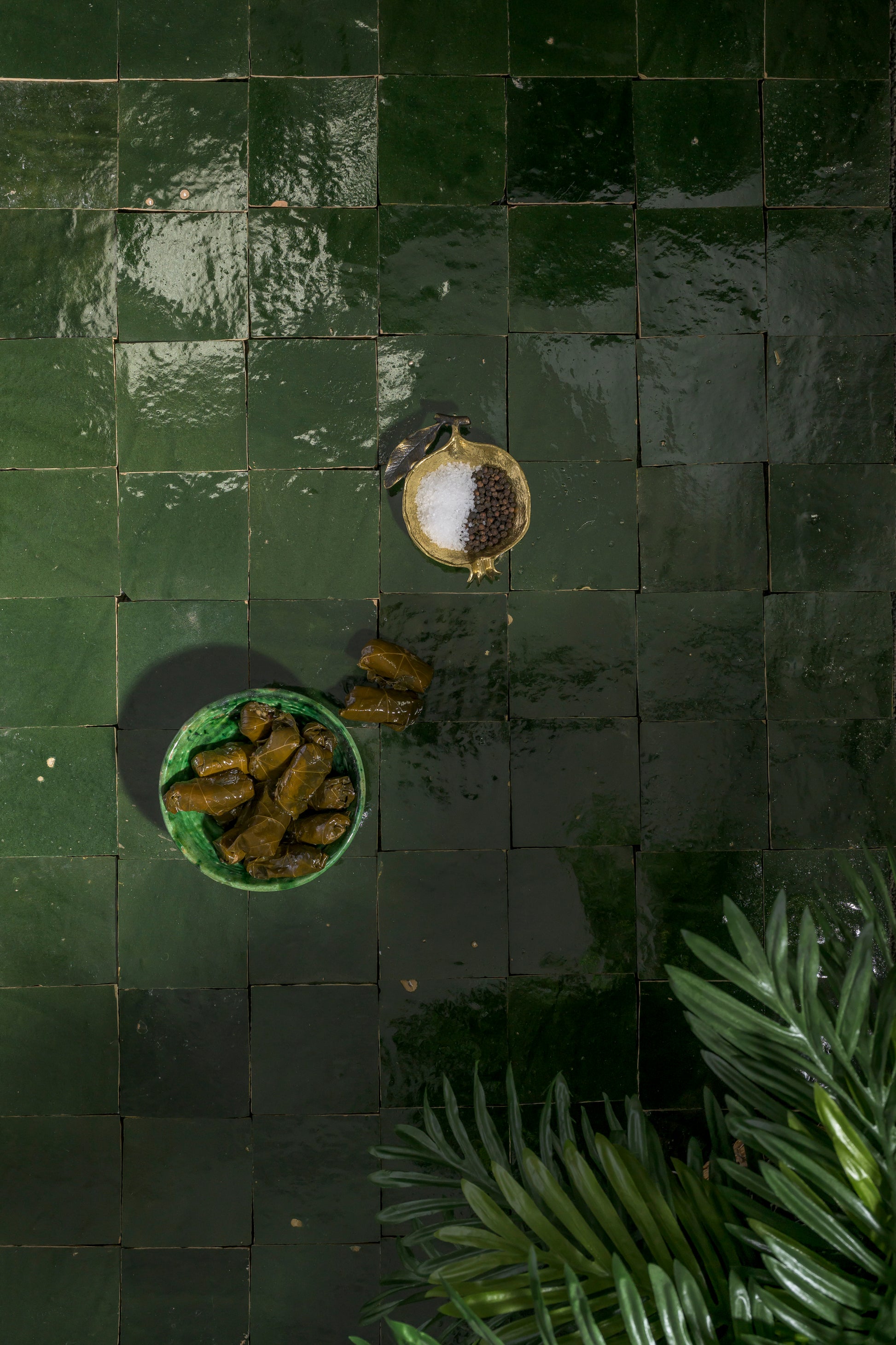 Forest Green 4x4 Zellige Tile-Main Inventory-All Products,Solids,Zellige Tile-Riad Tile