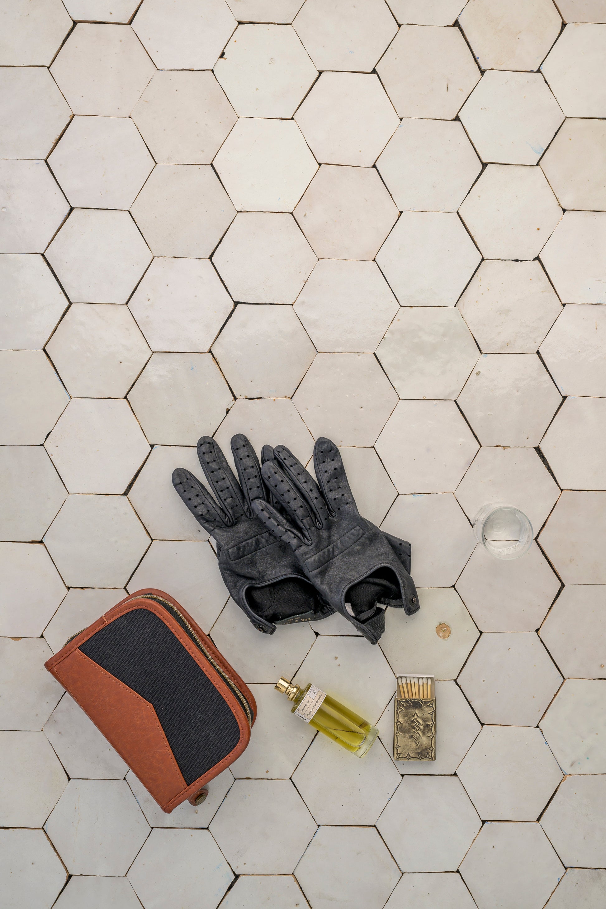 Snow White Hex Zellige Tile-Main Inventory-All Products,Solids,Zellige Tile-Riad Tile