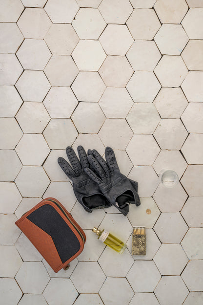 Snow White Hex Zellige Tile-Main Inventory-All Products,Solids,Zellige Tile-Riad Tile