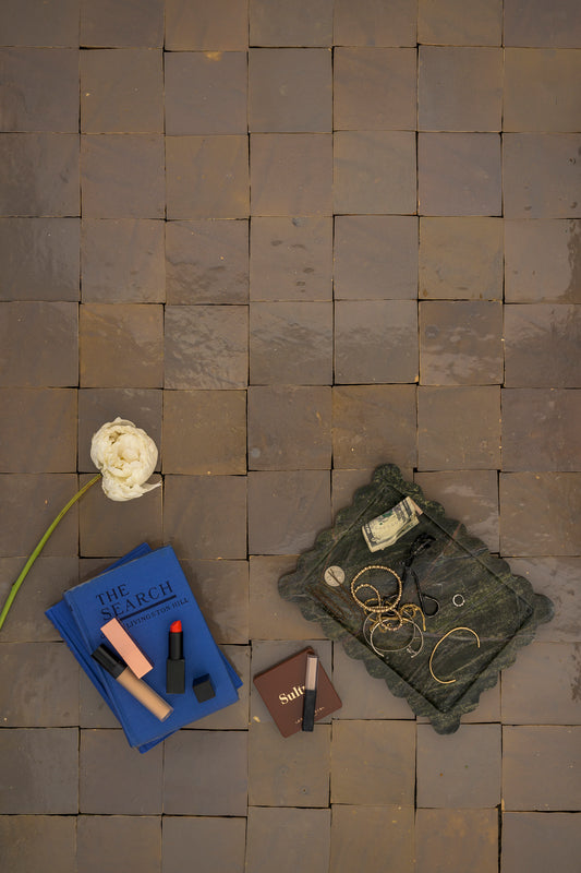 Warm Grey 4x4 Zellige Tile-Main Inventory-All Products,Solids,Zellige Tile-Riad Tile